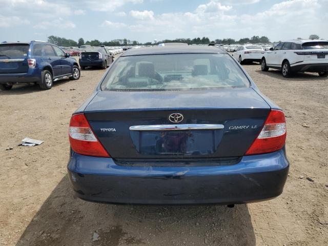 4T1BE32K44U293857 - 2004 TOYOTA CAMRY LE ლურჯი ფოტო 6