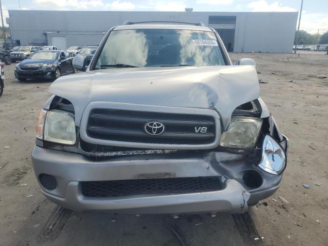 5TDBT44AX1S046640 - 2001 TOYOTA SEQUOIA SR5 SILVER photo 5