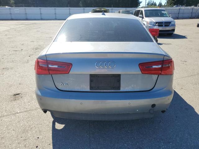 WAUGFAFC7EN026669 - 2014 AUDI A6 PREMIUM PLUS SILVER photo 6