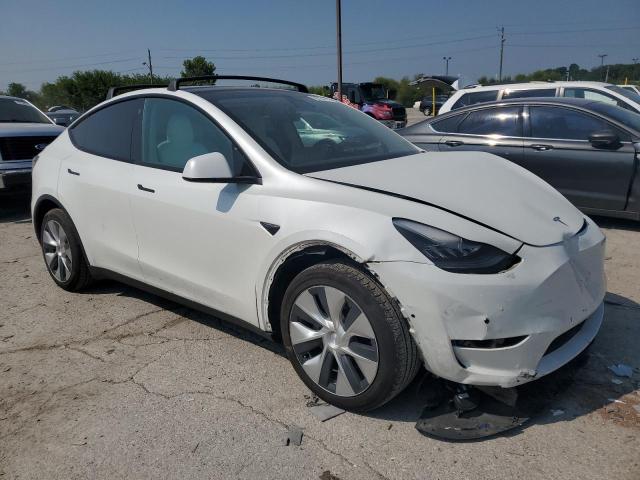 5YJYGDEE3MF141176 - 2021 TESLA MODEL Y Սպիտակ լուսանկար 4