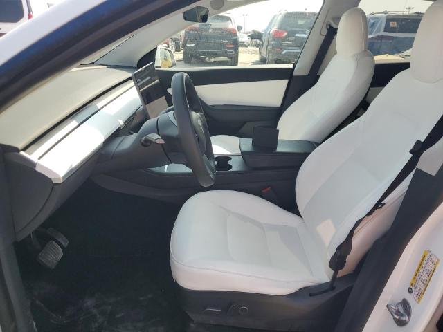 5YJYGDEE3MF141176 - 2021 TESLA MODEL Y Սպիտակ լուսանկար 7