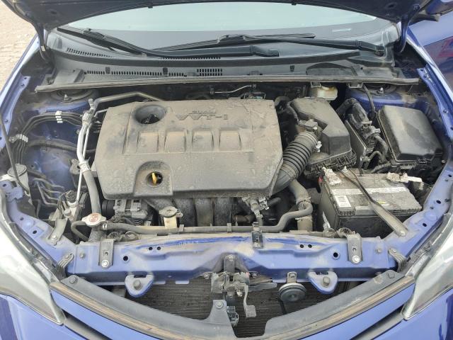 5YFBURHE5JP830580 - 2018 TOYOTA COROLLA L BLUE photo 11