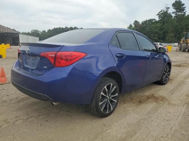5YFBURHE5JP830580 - 2018 TOYOTA COROLLA L BLUE photo 3