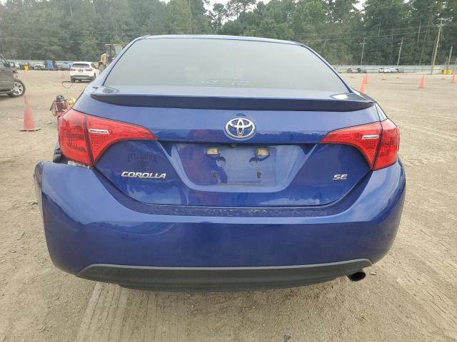 5YFBURHE5JP830580 - 2018 TOYOTA COROLLA L BLUE photo 6