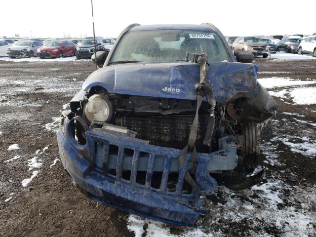 1J4NF4FB7AD570344 - 2010 JEEP COMPASS SPORT BLUE photo 5