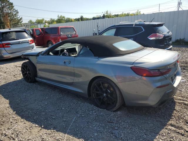 WBAFY4C0XRCR10091 - 2024 BMW M850XI GRAY photo 2