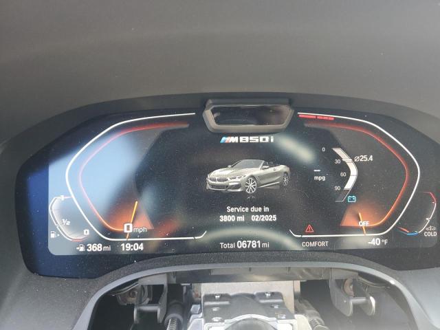 WBAFY4C0XRCR10091 - 2024 BMW M850XI GRAY photo 9