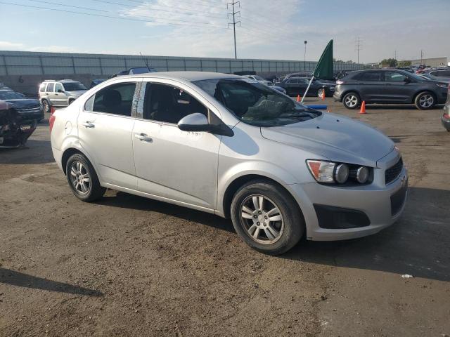 1G1JC5SH8E4166657 - 2014 CHEVROLET SONIC LT 银色 照片 4