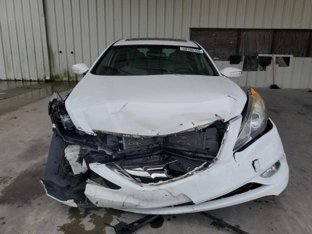 5NPEC4AC3DH569575 - 2013 HYUNDAI SONATA SE WHITE photo 5