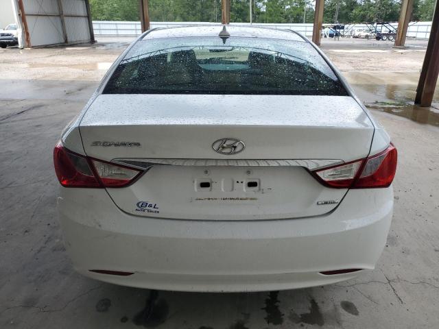 5NPEC4AC3DH569575 - 2013 HYUNDAI SONATA SE WHITE photo 6