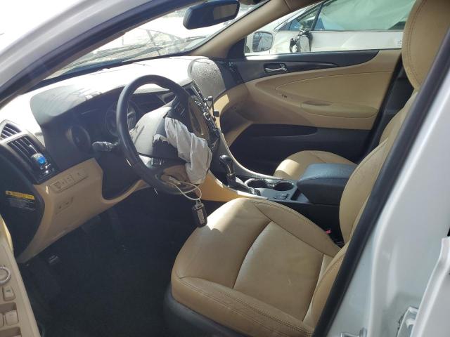 5NPEC4AC3DH569575 - 2013 HYUNDAI SONATA SE WHITE photo 7