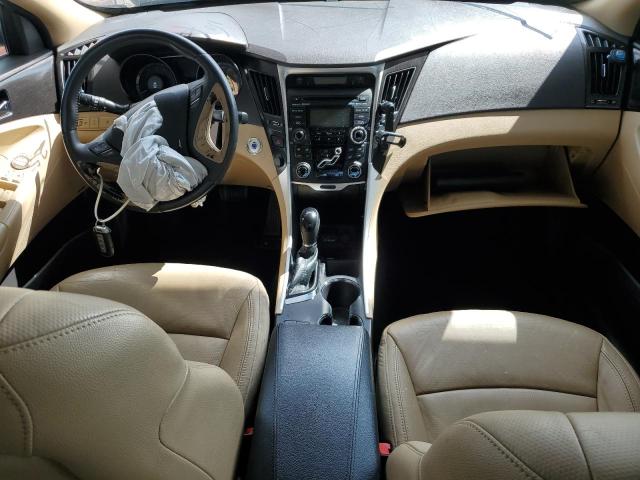 5NPEC4AC3DH569575 - 2013 HYUNDAI SONATA SE WHITE photo 8