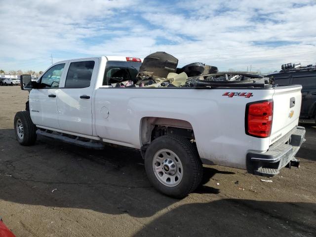 1GC4KVCY1KF258375 - 2019 CHEVROLET SILVERADO K3500 WHITE photo 2