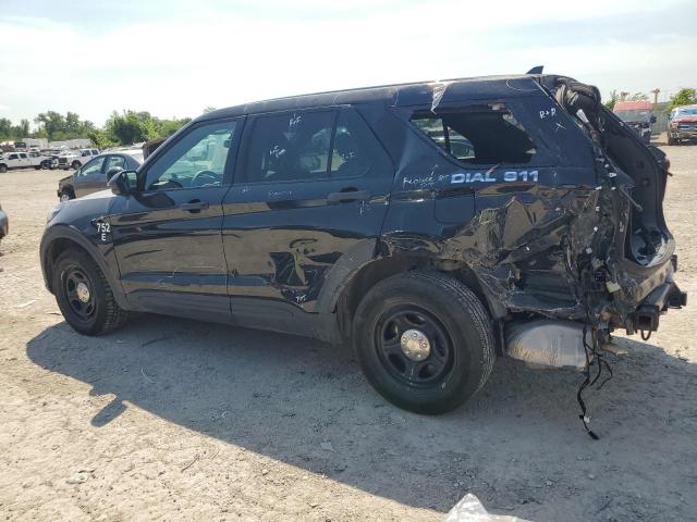 1FM5K8AB0PGB83928 - 2023 FORD EXPLORER POLICE INTERCEPTOR Schwarz Foto 2