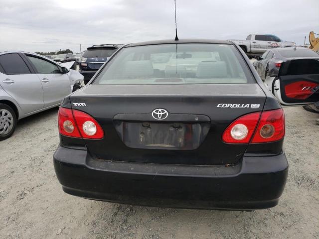 JTDBR32E250056246 - 2005 TOYOTA COROLLA CE BLACK photo 6