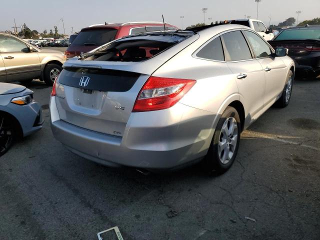 5J6TF2H53CL009456 - 2012 HONDA CROSSTOUR EXL ვერცხლისფერი ფოტო 3