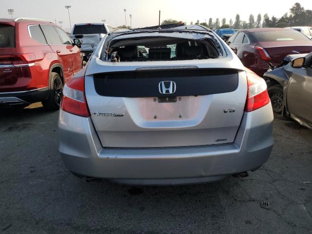 5J6TF2H53CL009456 - 2012 HONDA CROSSTOUR EXL ვერცხლისფერი ფოტო 6