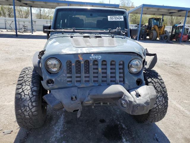 1C4AJWAG7EL146112 - 2014 JEEP WRANGLER SPORT GRAY photo 5