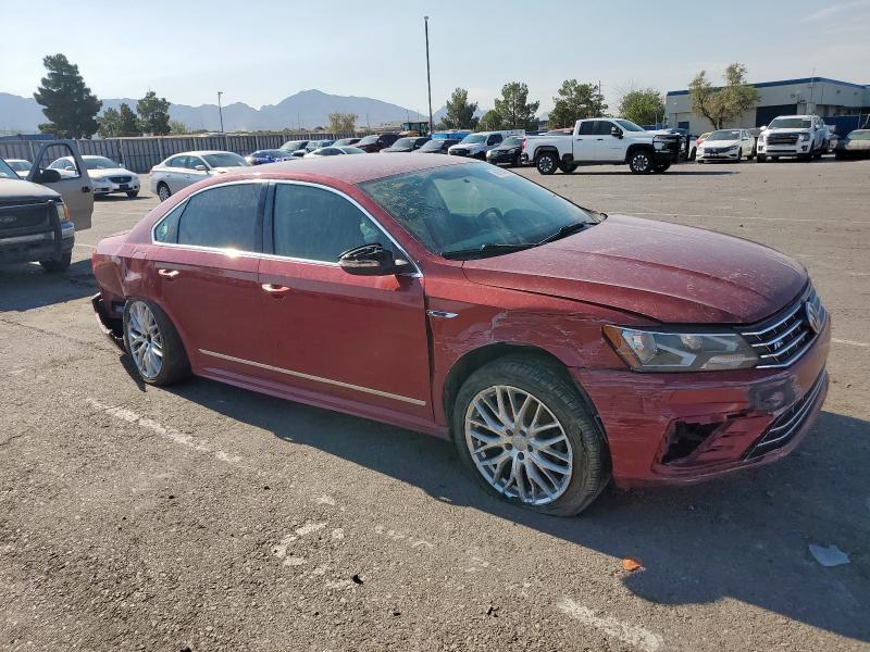 1VWDT7A38HC052039 - 2017 VOLKSWAGEN PASSAT R-LINE მუქწითელი ფოტო 4