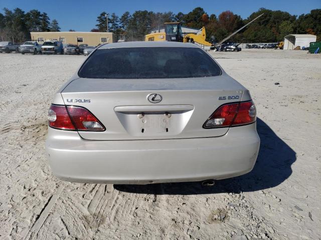 JTHBF30G730120449 - 2003 LEXUS ES 300 SILVER photo 6