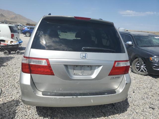 5FNRL38745B115713 - 2005 HONDA ODYSSEY EXL ვერცხლისფერი ფოტო 6