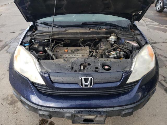 JHLRE383X9C005066 - 2009 HONDA CR-V LX BLUE photo 11