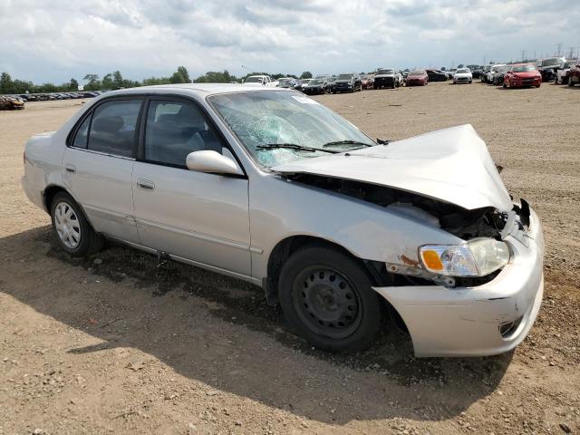 1NXBR12EX1Z547862 - 2001 TOYOTA COROLLA CE SILVER photo 4