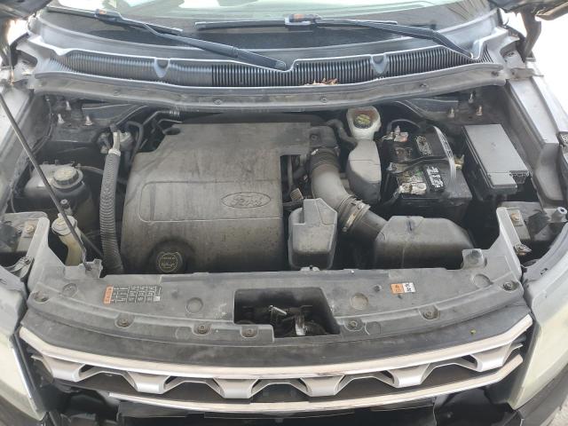 1FM5K8F80GGA39423 - 2016 FORD EXPLORER LIMITED შავი ფოტო 11