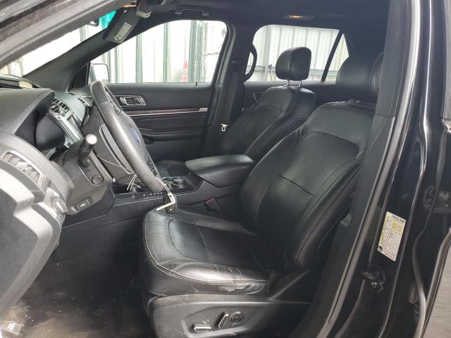 1FM5K8F80GGA39423 - 2016 FORD EXPLORER LIMITED შავი ფოტო 7