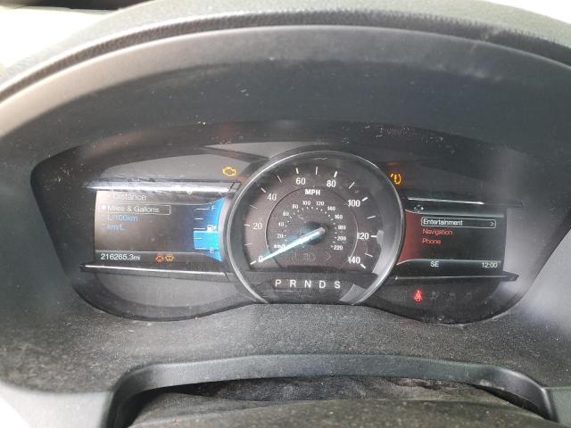 1FM5K8F80GGA39423 - 2016 FORD EXPLORER LIMITED შავი ფოტო 9