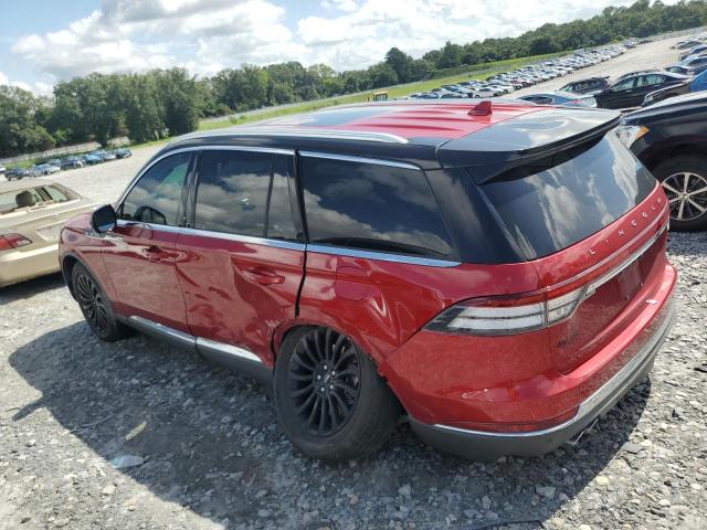 5LM5J7XC9LGL23138 - 2020 LINCOLN AVIATOR RESERVE Kırmızı fotoğraf 2