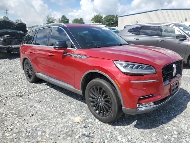 5LM5J7XC9LGL23138 - 2020 LINCOLN AVIATOR RESERVE Kırmızı fotoğraf 4