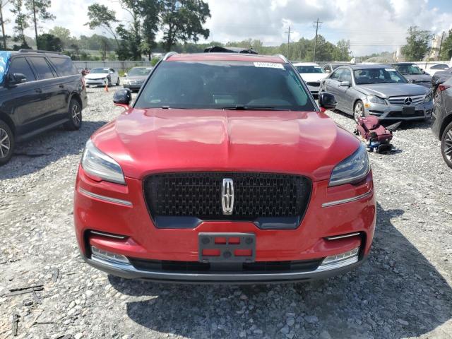 5LM5J7XC9LGL23138 - 2020 LINCOLN AVIATOR RESERVE Kırmızı fotoğraf 5
