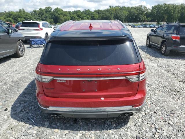 5LM5J7XC9LGL23138 - 2020 LINCOLN AVIATOR RESERVE Kırmızı fotoğraf 6