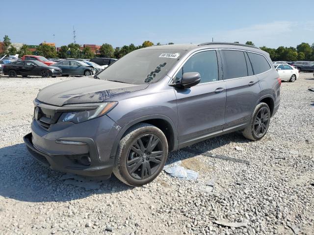 5FNYF6H28NB039096 - 2022 HONDA PILOT SE GRAY photo 1