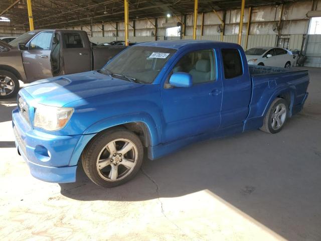 5TETU22N65Z049264 - 2005 TOYOTA TACOMA X-RUNNER ACCESS CAB BLUE photo 1