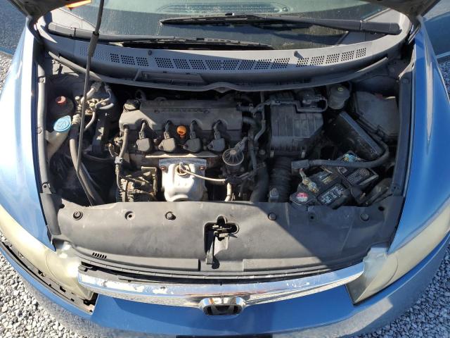 1HGFA16598L046261 - 2008 HONDA CIVIC LX BLUE photo 11