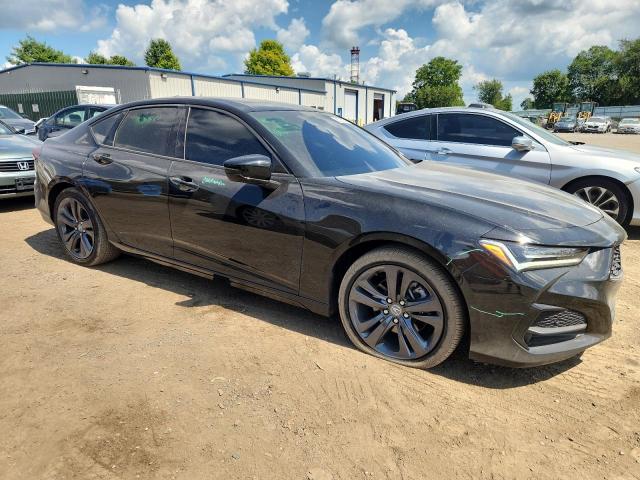 19UUB5F58NA001671 - 2022 ACURA TLX TECH A BLACK photo 4