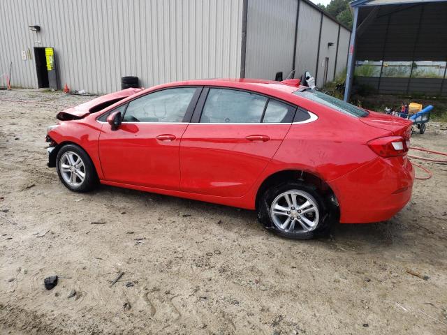 1G1BE5SM7H7118775 - 2017 CHEVROLET CRUZE LT RED photo 2