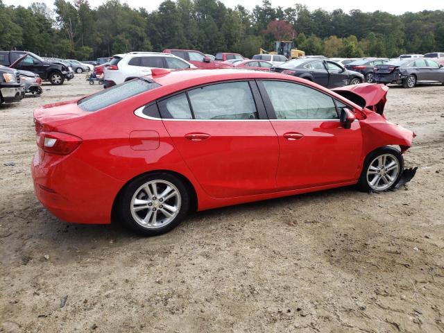 1G1BE5SM7H7118775 - 2017 CHEVROLET CRUZE LT RED photo 3