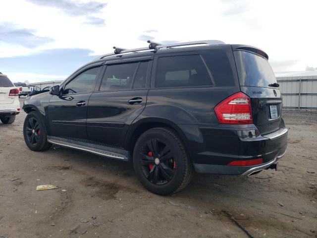 4JGBF7BEXCA764053 - 2012 MERCEDES-BENZ GL 450 4MATIC BLACK photo 2