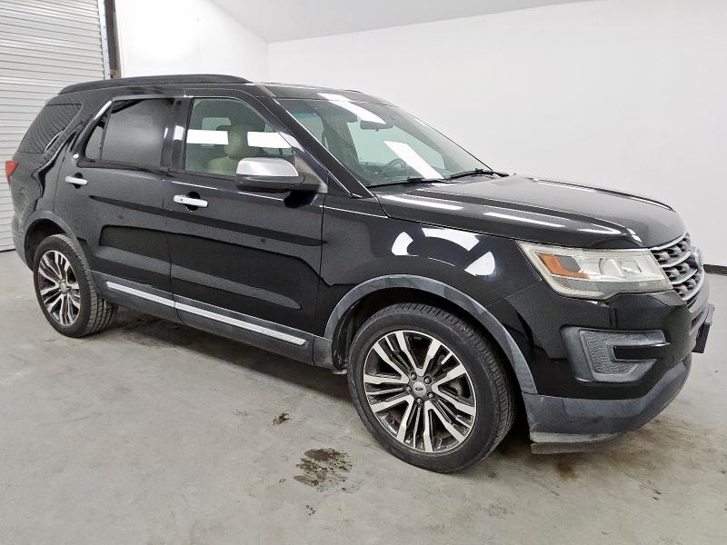 1FM5K8B87GGA37612 - 2016 FORD EXPLORER BLACK photo 4