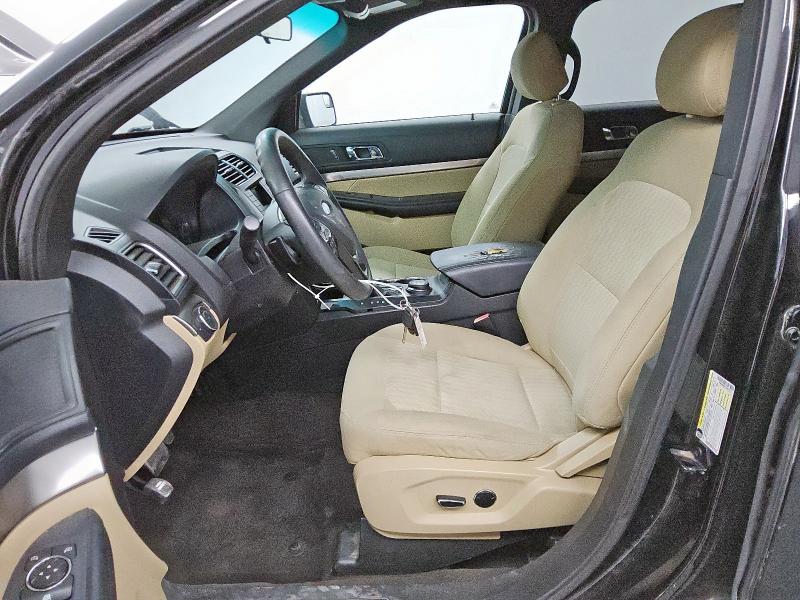 1FM5K8B87GGA37612 - 2016 FORD EXPLORER BLACK photo 7