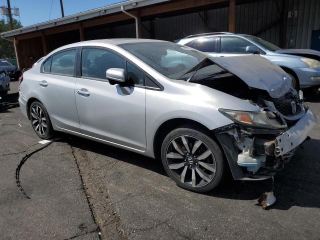 19XFB2F92EE064450 - 2014 HONDA CIVIC EXL 银色 照片 4