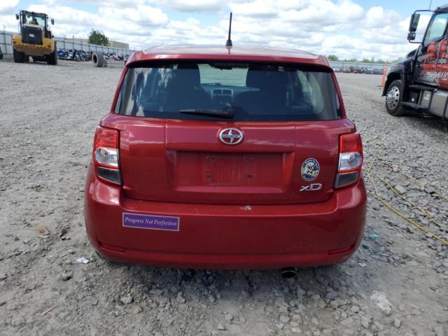 JTKKUPB41E1043889 - 2014 TOYOTA SCION XD 红色 照片 6
