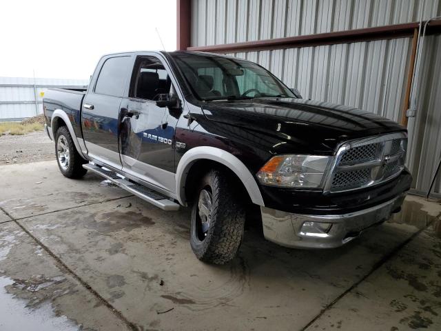 1C6RD7NT6CS247515 - 2012 DODGE RAM 1500 LARAMIE BLACK photo 4