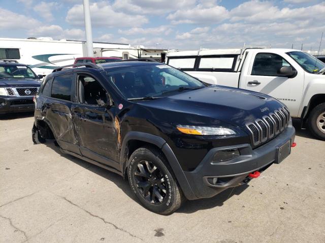 1C4PJMBS3HW656994 - 2017 JEEP CHEROKEE TRAILHAWK BLACK photo 4