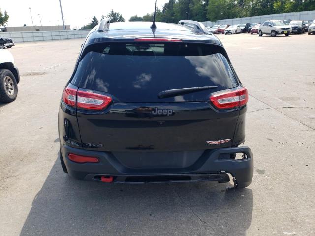 1C4PJMBS3HW656994 - 2017 JEEP CHEROKEE TRAILHAWK BLACK photo 6