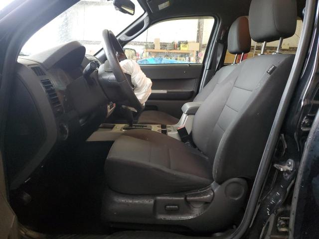 1FMCU0D79CKC32254 - 2012 FORD ESCAPE XLT BLACK photo 7
