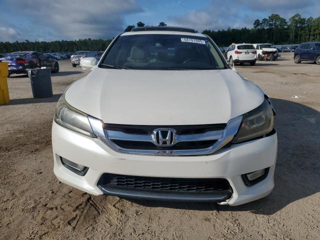 1HGCR2F83DA173279 - 2013 HONDA ACCORD EXL WHITE photo 5